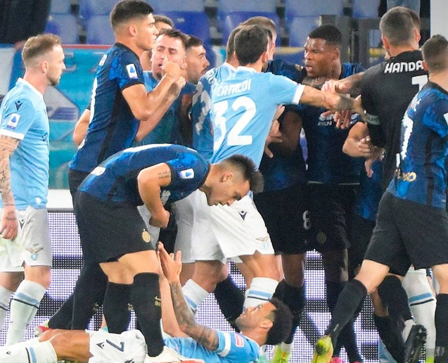 意甲战报：国米被反超，拉齐奥3-1赢得比赛
