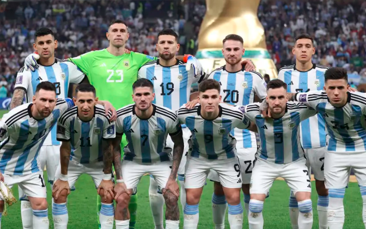 国际足联男子世界排名:西班牙,阿根廷,法国